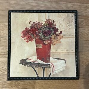 Dominguez Bicycle Art Print Framed Matted 12.5 X 12.5 Art In Motion